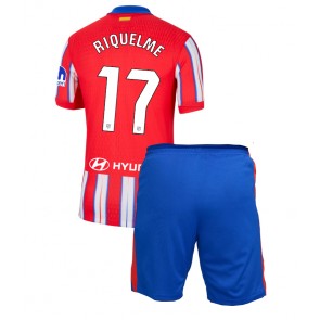 Atletico Madrid Rodrigo Riquelme #17 Hemmakläder Barn 2024-25 Kortärmad (+ Korta byxor)